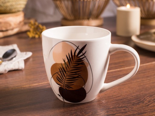 EARTH COLORS HRNČEK 400ML PORCELÁN NA KÁVU