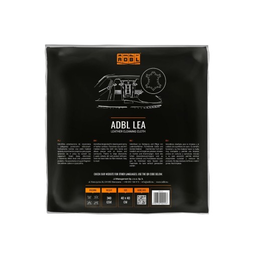 ADBL LEA MIKROVLÁKNO NA ČISTENIE KOŽE