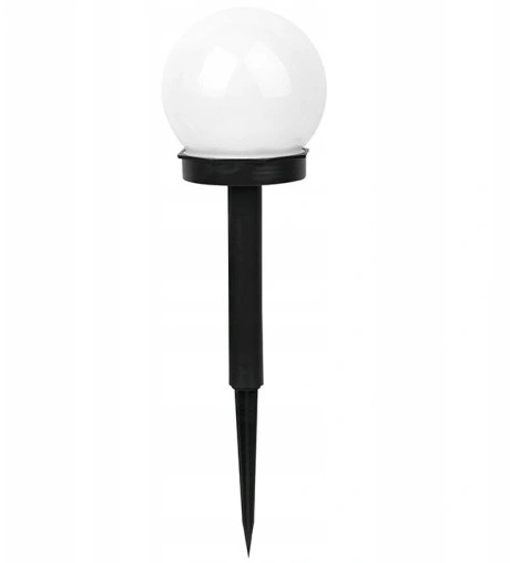 LED záhradné solárne guľové svietidlo, 34 cm