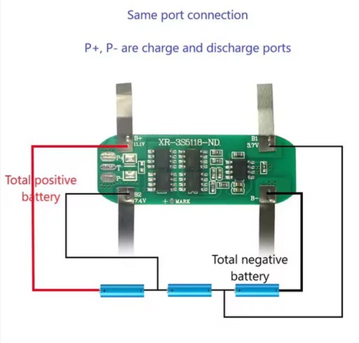 NABÍJACÍ MODUL BATÉRIE 3S 8A OCP 13A