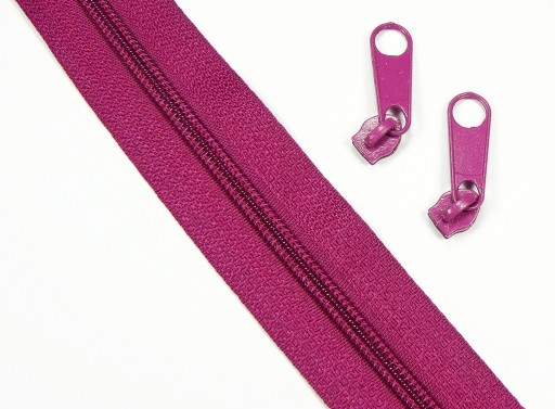 Zips Zipsová páska 5mm 1m +2 štipce FIALOVÁ