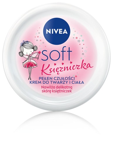 NIVEA SOFT PRINCESS Hydratačný krém 100 ml