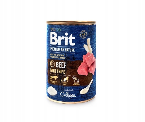 BRIT PREMIUM JUNIOR MOKRÉ KRMIVO PRE PSA s morčacím mäsom a pečeňou 400 g