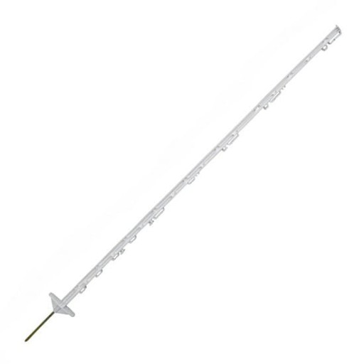 Stĺpik, PROFI stĺpik 125 cm biely, dvojitá pätka
