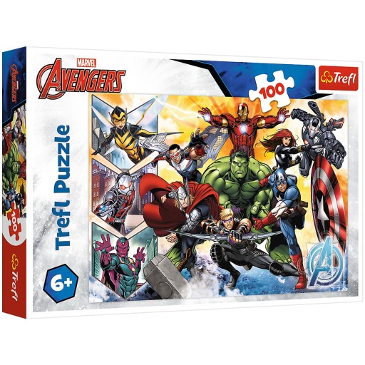 MARVEL PUZZLE SILA AVENGERS AVANGERS 100 KUSOV.