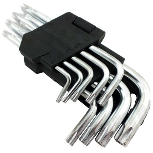 TORX KEYS SET 1,5-10 9 kusov TORX KEYS TORX KEYS