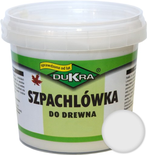 Dukra tmel na drevo 600g BIELY