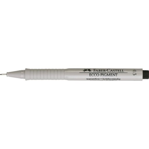Jemná linka 0,3 mm čierna Ecco Faber-Castell 166399