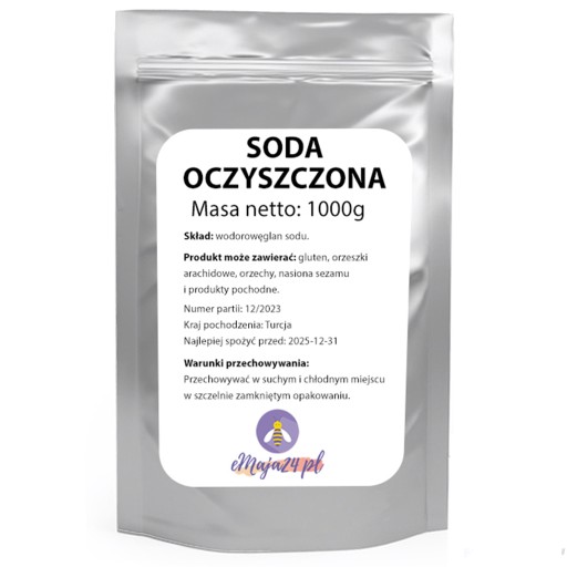Jedlá SÓDA HYDROUhličitan sodný eMAJA24 1kg