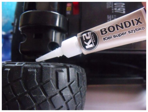 BONDIX Lepidlo na plast, drevo, gumu, 3 g