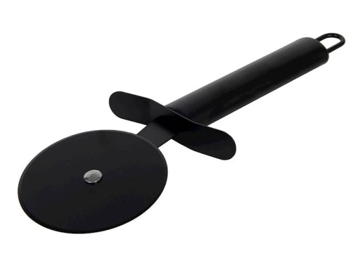 PIZZA gadget vykrajovačka na pizzu ČIERNY kruhový blister