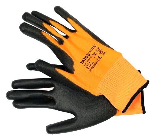 YATO - 74753 - NYLONOVÉ OCHRANNÉ RUKAVICE S NITRILOM - VEĽ. 10 XL