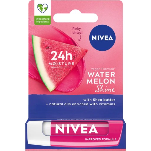 NIVEA LIP CARE VODNÝ MELÓN s vôňou vodného melónu hydratuje