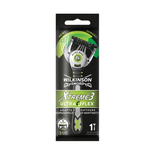 WILKINSON XTREME 3 ULTRA FLEX JEDNORÁZOVÝ STROJ