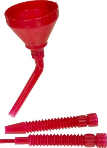 Plastový lievik s gopart flexibilným hrotom, FI 150 mm