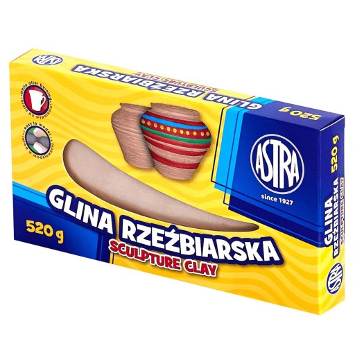 SOCHARSKÁ HLINA 520g na modelovanie ASTRA