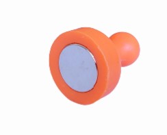 NEODYMUM magnet Oranžová tabuľa na chladničku