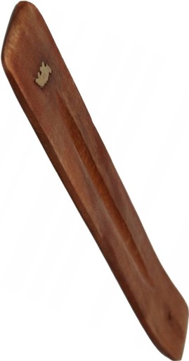 Drevený držiak na vonné tyčinky na lyže, 25 cm