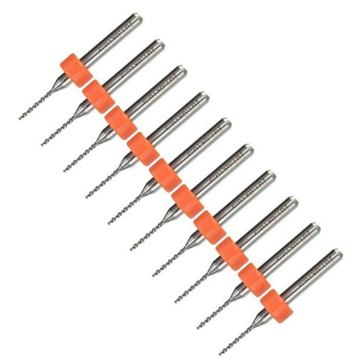 10 x MINI VRTAČKA 0,8mm VIDEO CNC MODELOVANIE