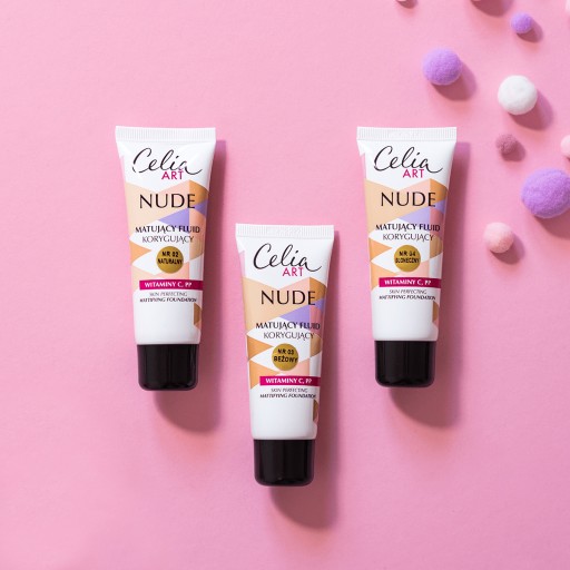 Celia Art Nude Fluid Mattifying face base 03