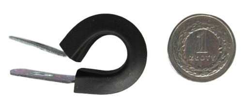 10x svorka 11mm gumová káblová svorka