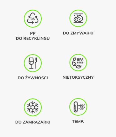 PLASTOVÉ NÁDOBY 2 KS s vekom 2 l