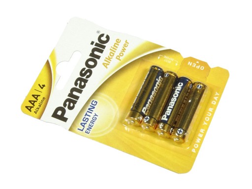 LR03 / AAA alkalická batéria Panasonic Power (4 ks)