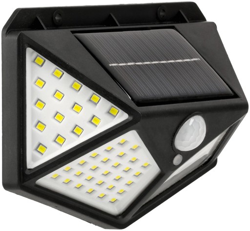 SLNEČNÁ LAMPA SO SNÍMAČOM POHYBU SÚMRAK 100LED