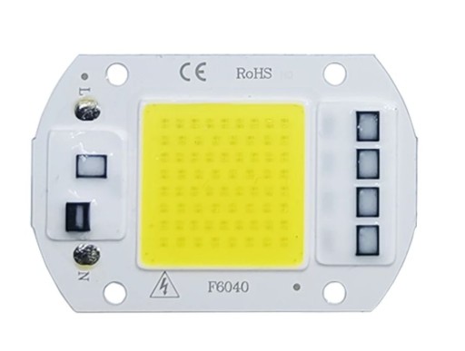 LED modul COB 50W 230V Halogénový reflektor