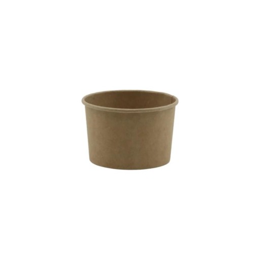 Papierové misky na zmrzlinu 130ml, 25 kusov