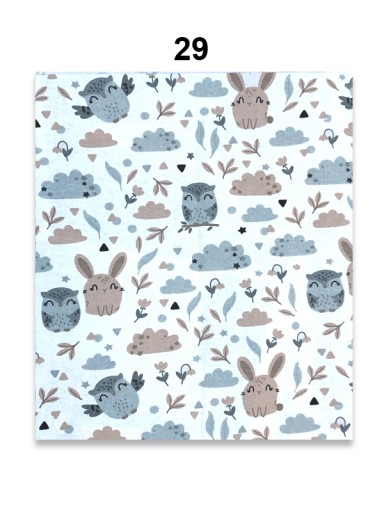 FLANELOVÁ MINI PLIENKA 38X38