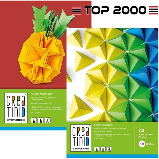 Farebný papier Top 2000 Creatinio A3/10k