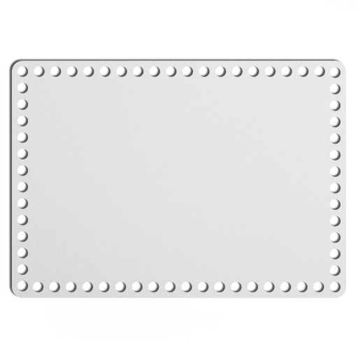 biely základný košík dno 22x31cm HDF obdĺžnik
