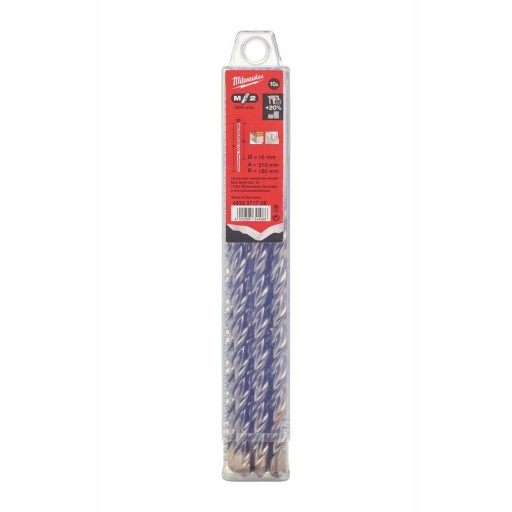 2-čepeľový vrták do betónu 10x210/150 MILWAUKEE