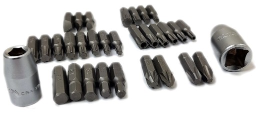 YATO BIT SET 5/16 TORX HEX PH + ADAPTÉRY 32EL