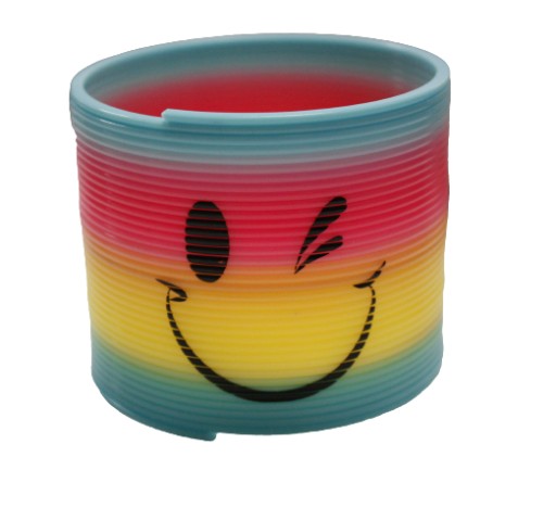 HAPPY FACE SPRING 8CM FAREBNÉ E1830 EMAJ