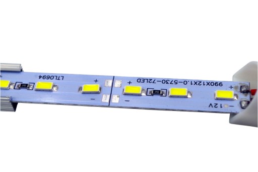 LED pás 0,5m Hliníkový profil Teplá farba svetla 5730 HC0001