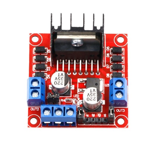 034 L298N Arduino DC alebo ovládač krokového motora