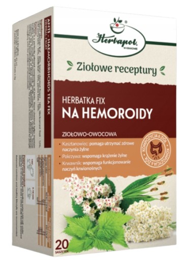 HERBAPOL KRAKÓW fix čaj NA HEMOROIDY