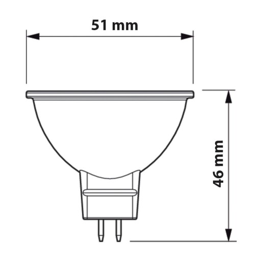 LED žiarovka MR16 2,9W=20W 230lm Teplá 36° PHILIPS