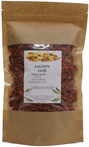 SUŠENÉ BOBULE GOJI 100g VYSOKÁ KVALITA