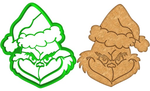 Formička na perník VIANOČNÉ VIANOCE Grinch 9cm
