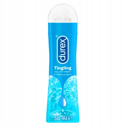 Durex PLAY Tingling Intímny gél 50 ml Hydratuje Zintenzívňuje PRÍJEMNÉ MRANENIE
