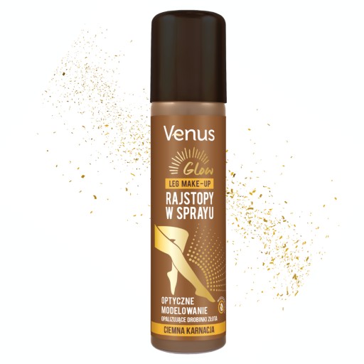 Sprej na samoopaľovacie pančuchy Venus pre tmavú pokožku