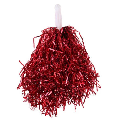 CHEERLEADER POMPON cheerleader pompoms ČERVENÉ