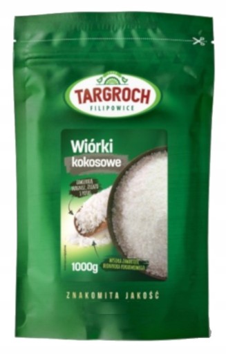 Targroch Čerstvé biele kokosové lupienky na zákusky Pečenie koláčov Zmrzlina 1kg