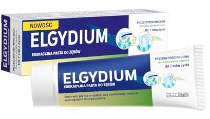 ELGYDIUM edukačná zubná pasta pre deti 50ml