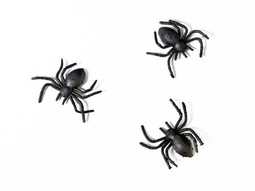 SPIDER SPIDER BLACK SET 10 KS. HALLOWEEN