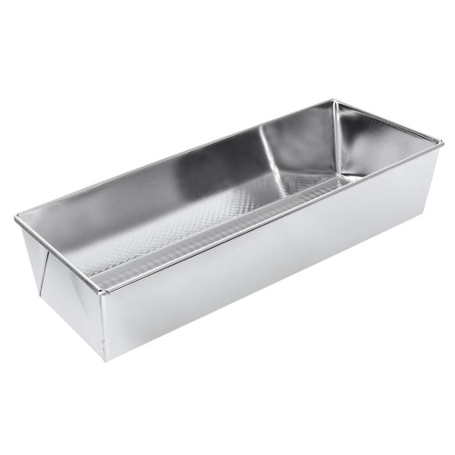 PLECH NA PEČENIE DLHÝ DLAŽDOVÝ, PLECH NA CHLEBA S ŠTRUKTUROU 35x11 cm