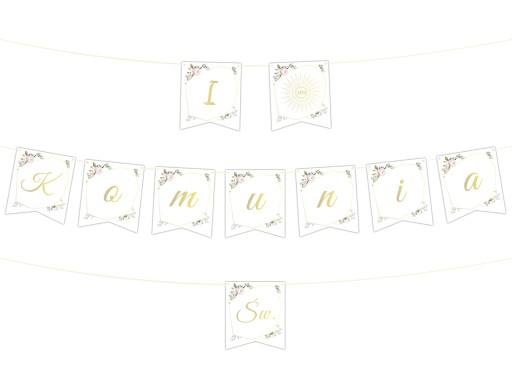 Veniec banner na prvé sväté prijímanie 5m